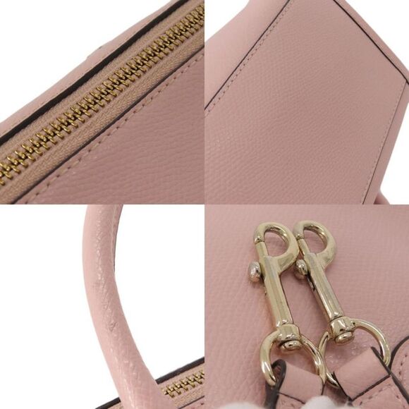 Coach Mini Nolita Satchel Gathered Pink Leather Handbag (Pre-Owned) - Picture 8 of 11